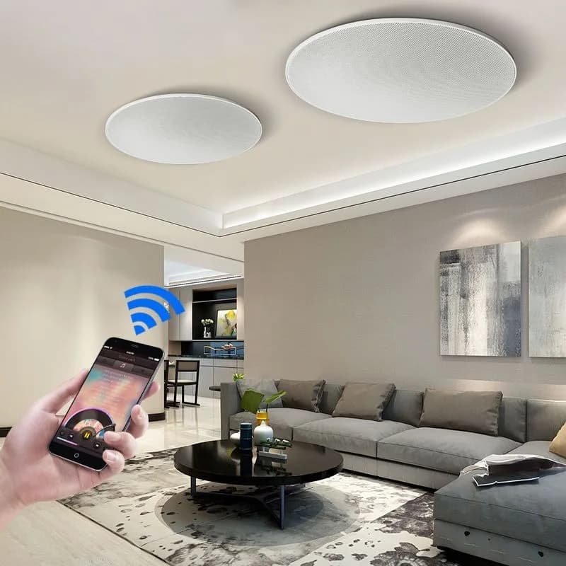Audio Commercial Store Home Living Room Heavy Bass Embedded Ceiling Speaker