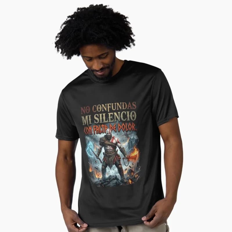 0401 Kratos God of War Spartan Rage Graphic clothes Norse mythology Videogame Gift t shirt 100% cotton printed All size tops