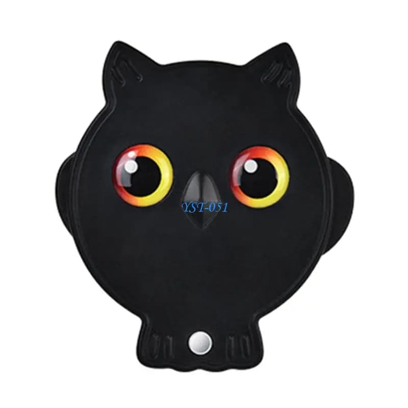E15A Owl Pattern Magnifier Featuring Foldable Structure for Detailed Observation