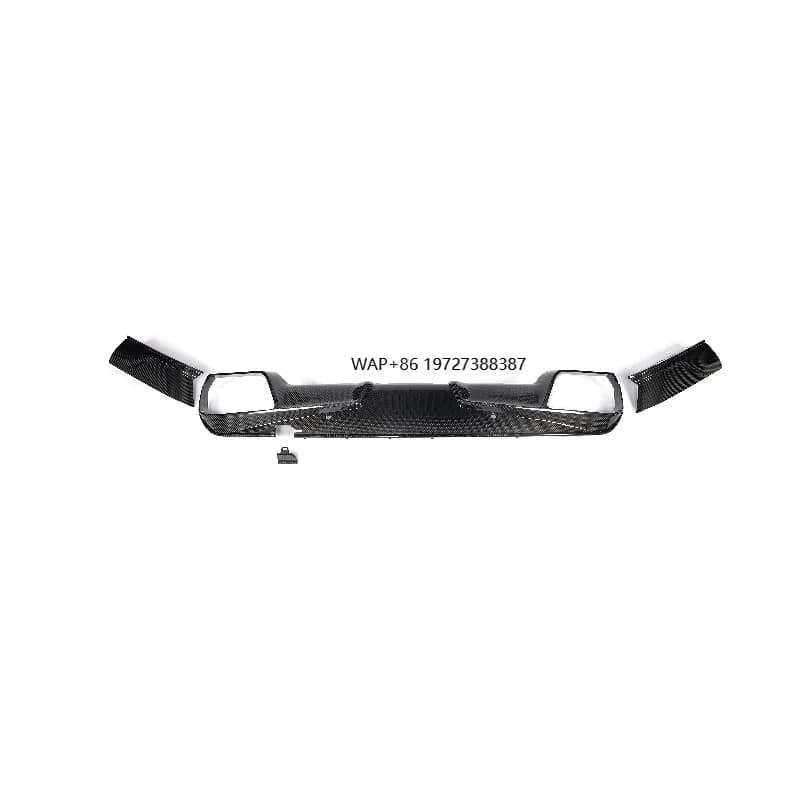 High Quality Dry Carbon Fiber Carbon Fiber Rear Bumper Lip Rear Diffuser MP Style for X6M F96 LCI 2023-2024