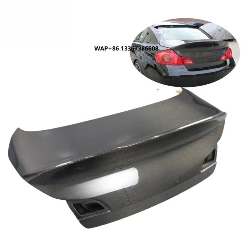 CAR TRUNK CARBON FIBER REAR TRUNK LID BOOT LID