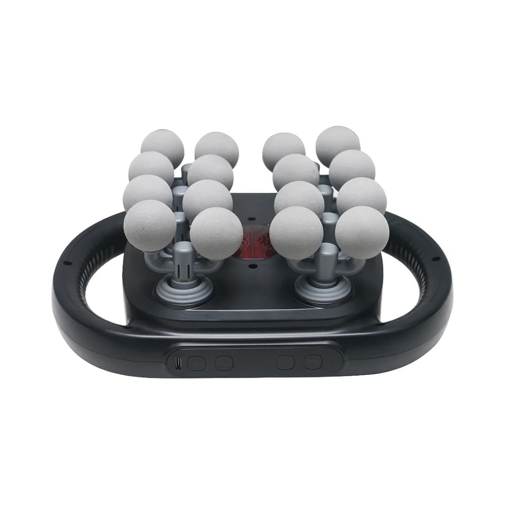 8-Head Rechargeable Percussion Body Massager Gun Efficient Pain Relief with 20 Intensities Targeted Back Massage Product
