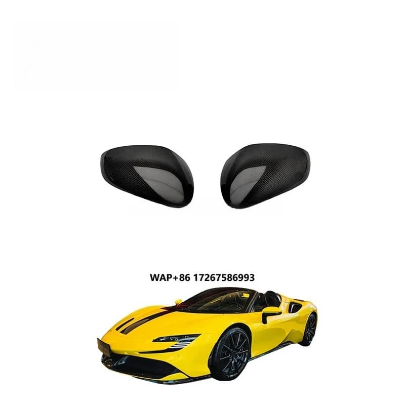 OEM Style Carbon Fiber Body Kits Side Mirror Cover for SF 90