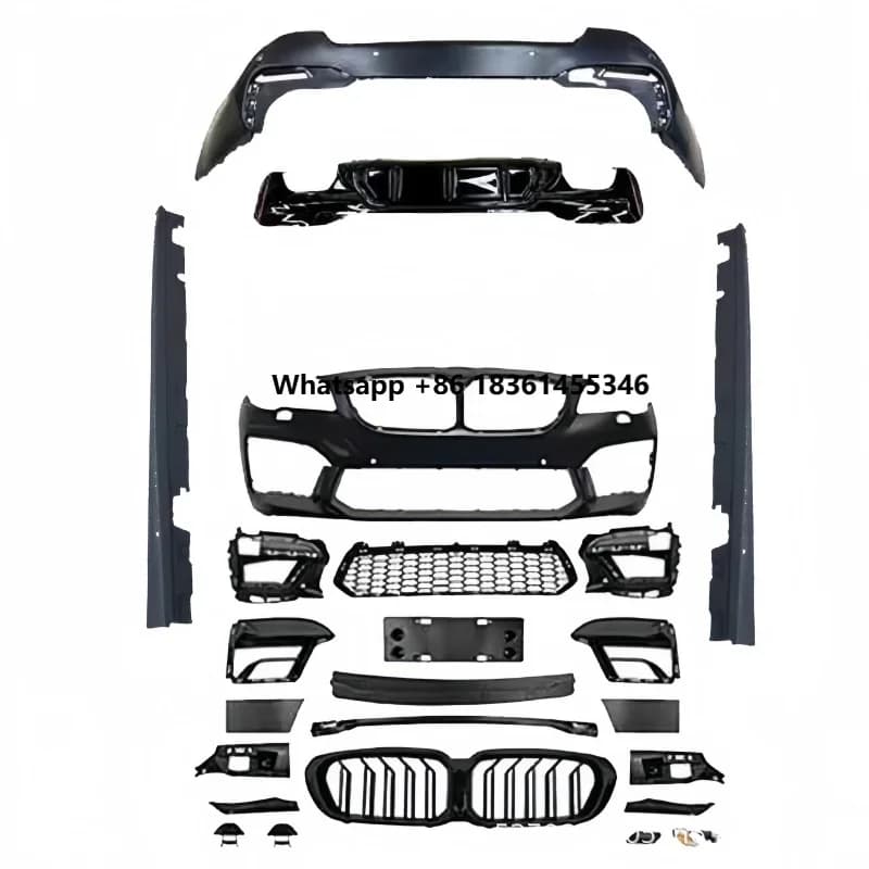 for the 2011-2017 5 Series Upgraded to  the 2022 M5  the Modification of Front Bumper Grille Rear Lip Rear Bumper