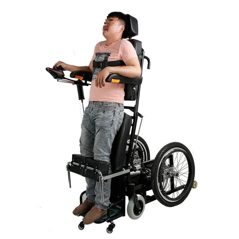 Electric Wheelchair Fully Automatic Intelligent Nursing Standing Wheelchair Bed