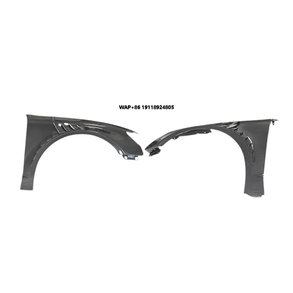 2017-2019  A3 S3 Style Dry Carbon Fiber Bumper Front Side Fender New Condition
