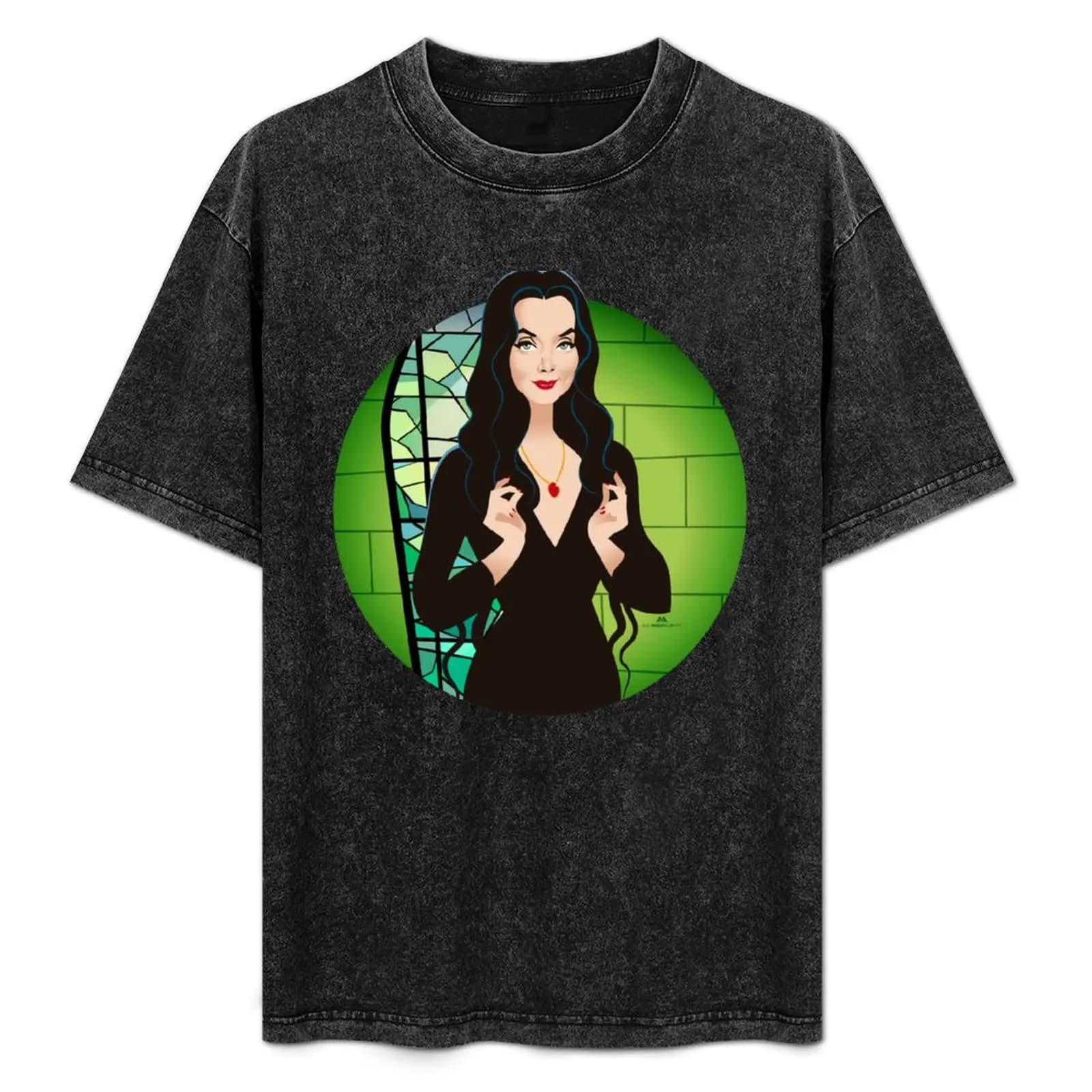 Morticia T-Shirt Big Size Loose Fit Tee Shirt