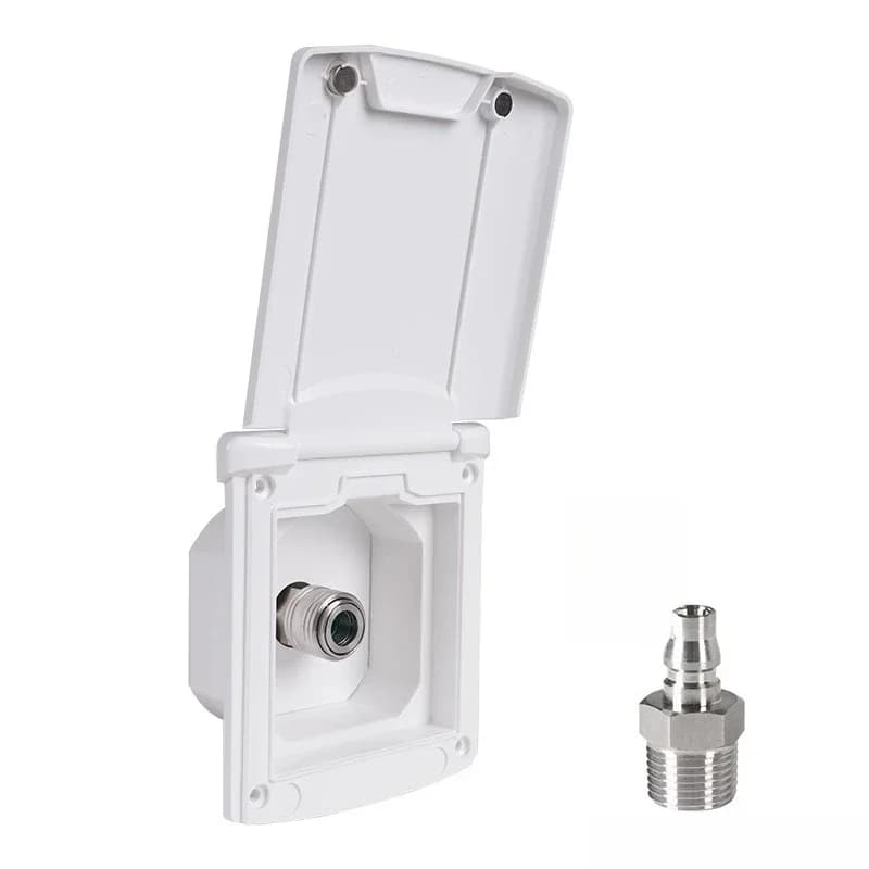 Add water port, pressure water injection port, external shower head dual-purpose port