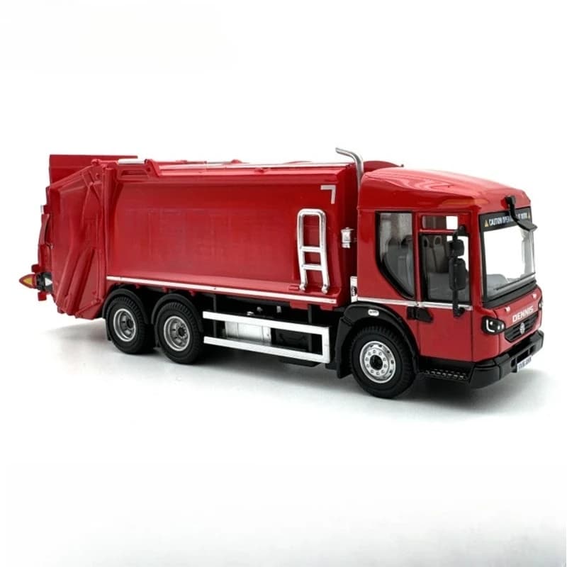 Garbage Collection Truck 1:76 Truck Car Model, Collection Alloy Simulation