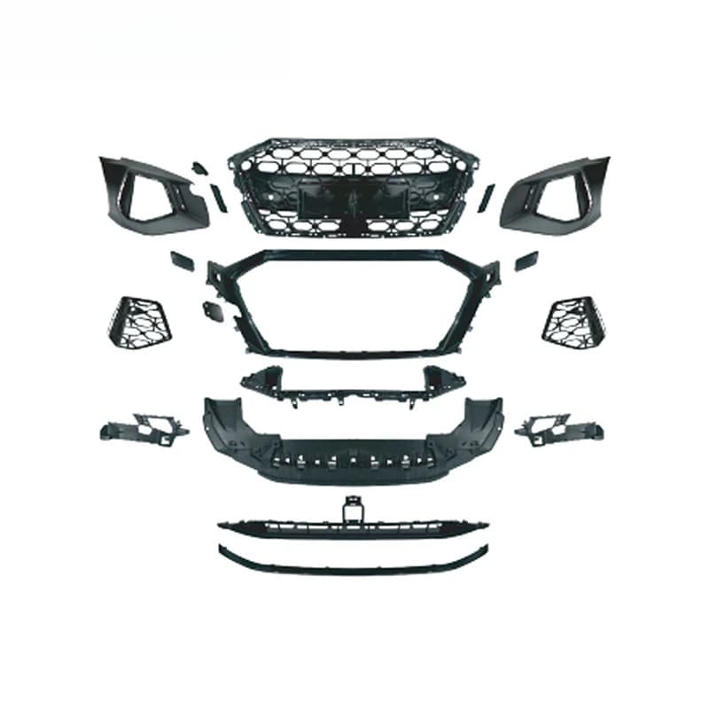 Car Accessories 2021-2025 A3 Body Kit With Front Bumper And Grille Shovel New Modified Fittings Hot Selling