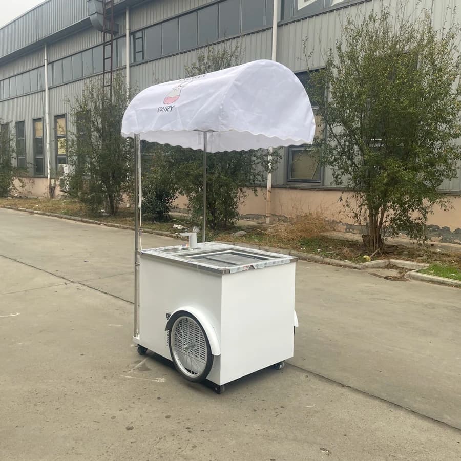 Hot Sale Multifunctional Mobile Ice Cream Cart for Sale Ice Cream Refrigerated Truck