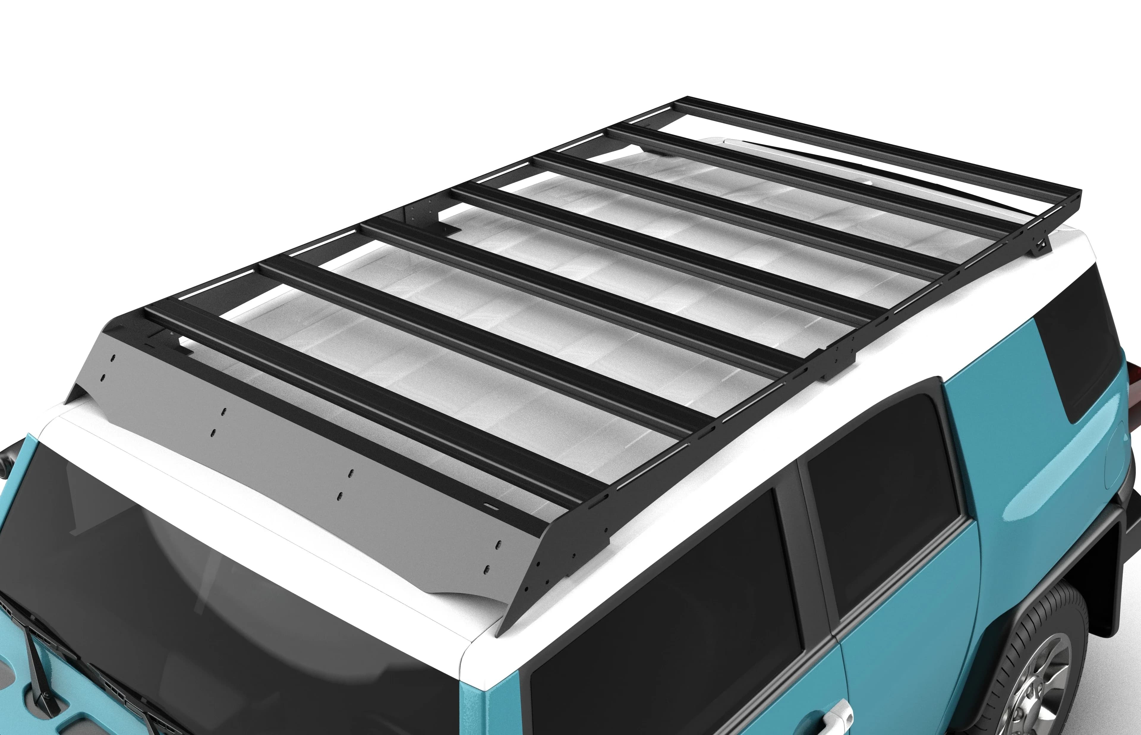 Best Selling Off-road Parts Steel Roof Rack Steel for Pick up Aftermarket Black Roof Luggage for Fj Cruiser！