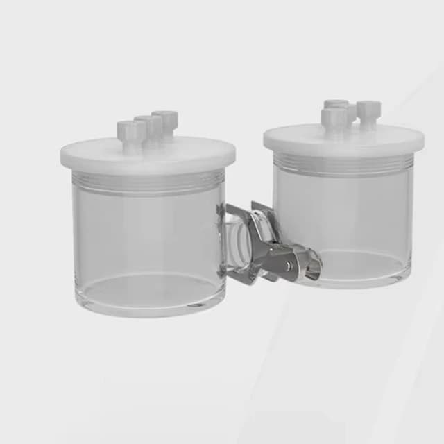 Laboratory sealed H-shaped Electrochemical Three-electrode Electrolytic Cell