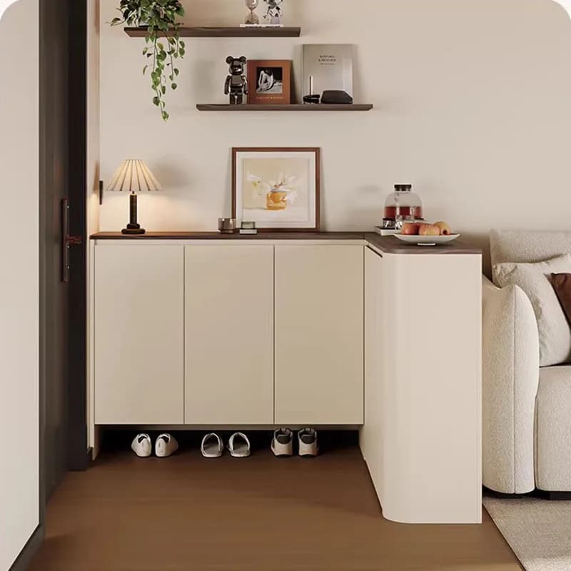 Hallway Display Shoe Cabinet Storage Organizer Wooden Slippers Shoe Shelf Closet System Entrance Hall Zapatero Salon Furniture