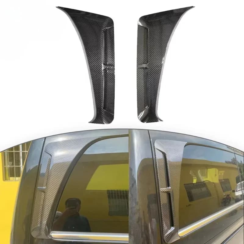 V-Class Vito W447 Rear Window Trim Plate  Car Upgrade Body Parts Carbon Fiber Window Decorative Panel Exterior Strip Trim