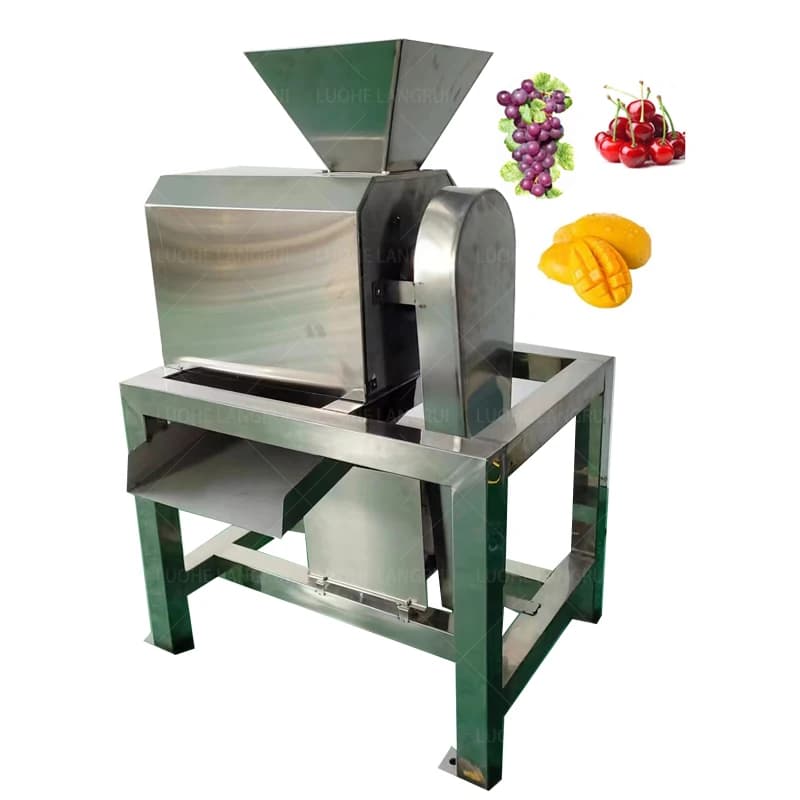 High Efficiency Stainless Steel Single Channel Commercial Bayberry Electric Fruit Beater Machine