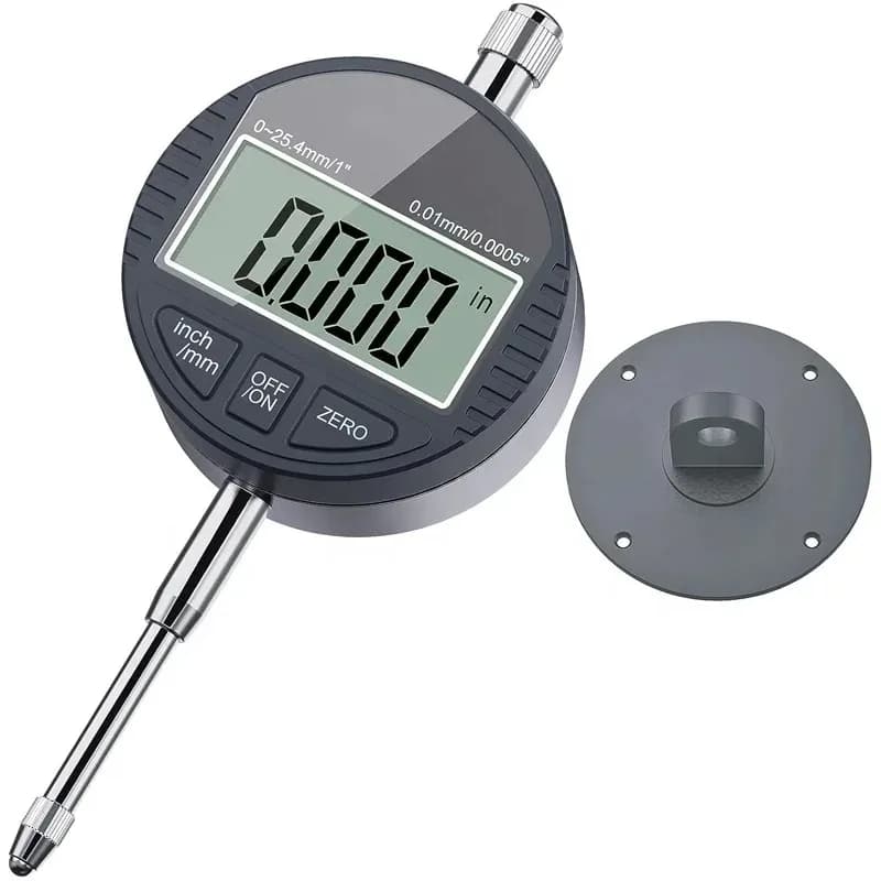 Hot Seller Digital Centimeter Dial Test Gauge 0-12.7mm 0-25.4mm Electronic Dial Indicators Measuring Tools Micrometer Metric