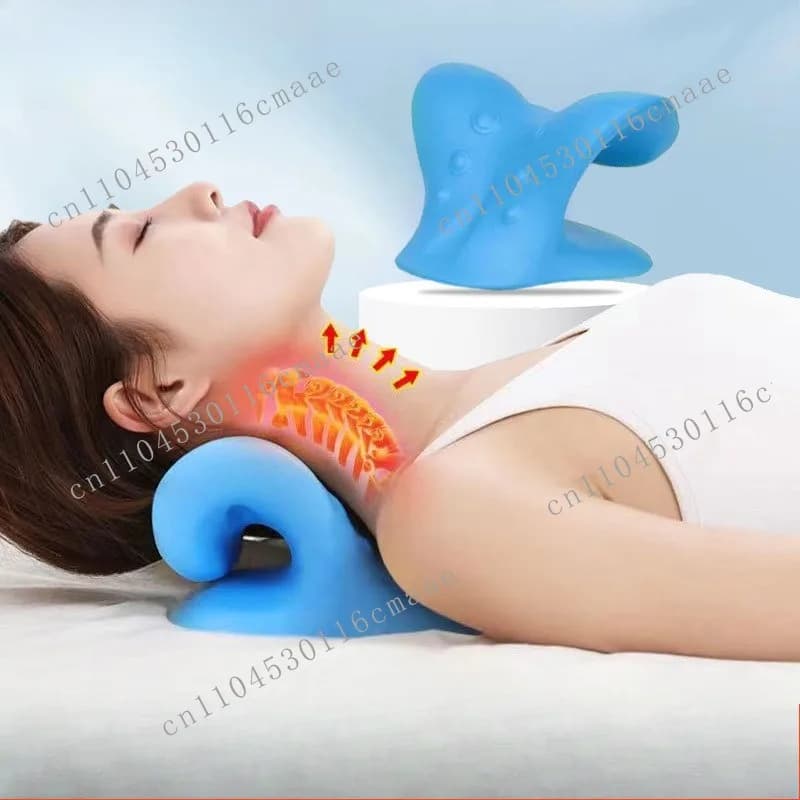 Cervical Pillow Curvature Straightening Fugui Bag Neck Forward Tilt Correction Shiatsu Massager Traction C Type Cervical Pillow