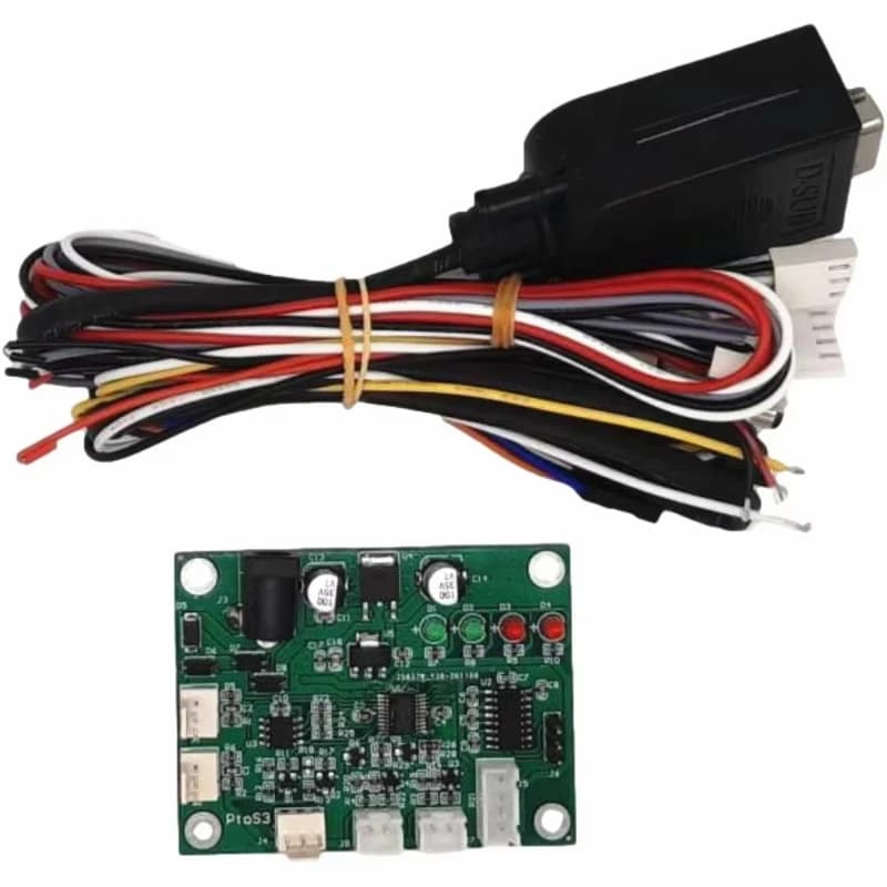 JY-23 Pulse Signal to RS232 Serial Port Converter Board-Main Interface E357