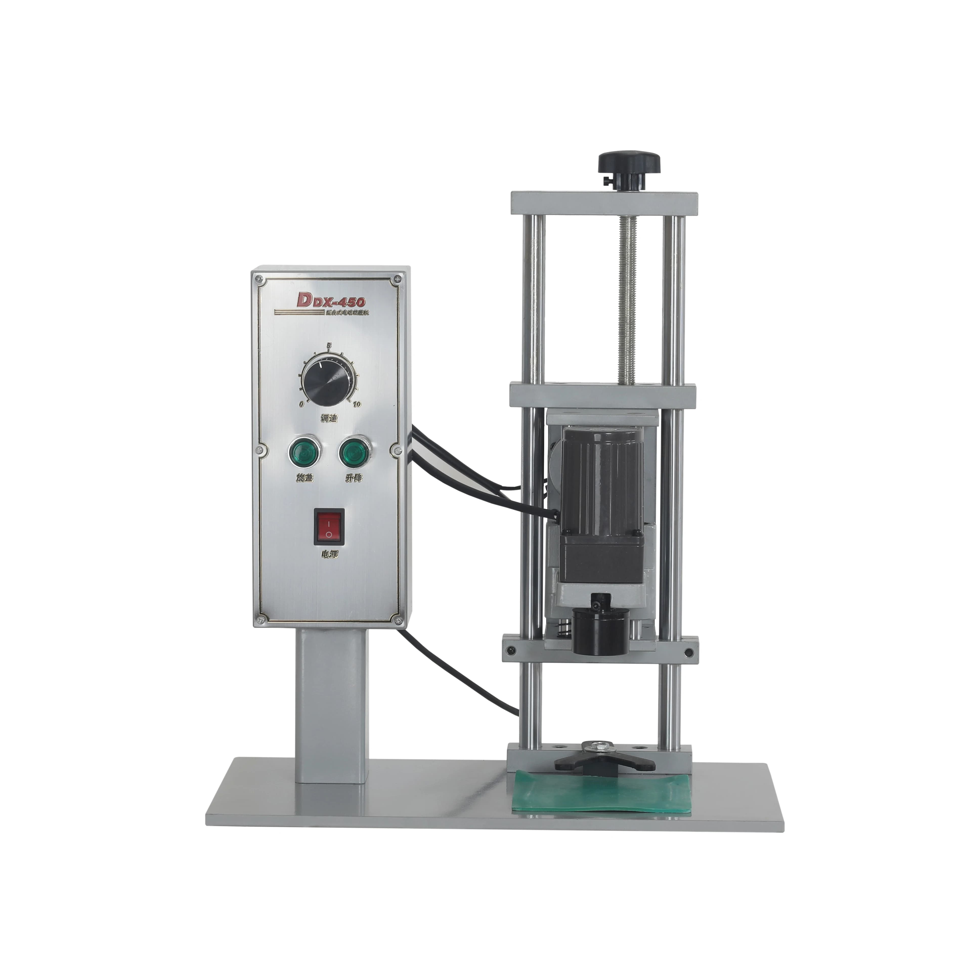 Electric Semi-Automatic Bottle Capping Machine for Food Beverage  Plastic Packaging Easy to Operate New 1 Year Warranty