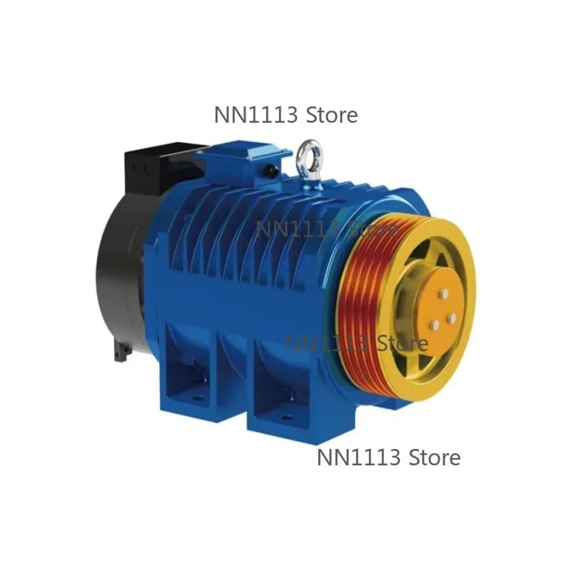 Gearless Traction Machine Motor for Home Villa Lift 320-450kg Load Elevator Spare Part