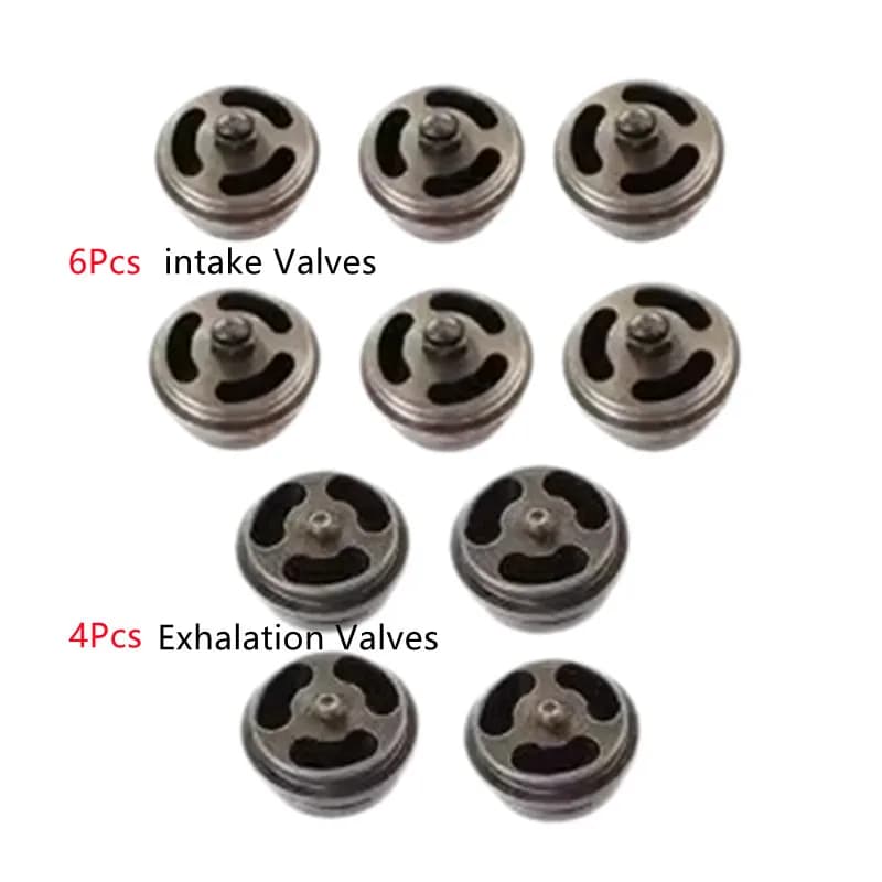 10Pieces/Lot Air Compressor Oil-free Silent Air Pump Accessories Inhalation And Exhalation Valve