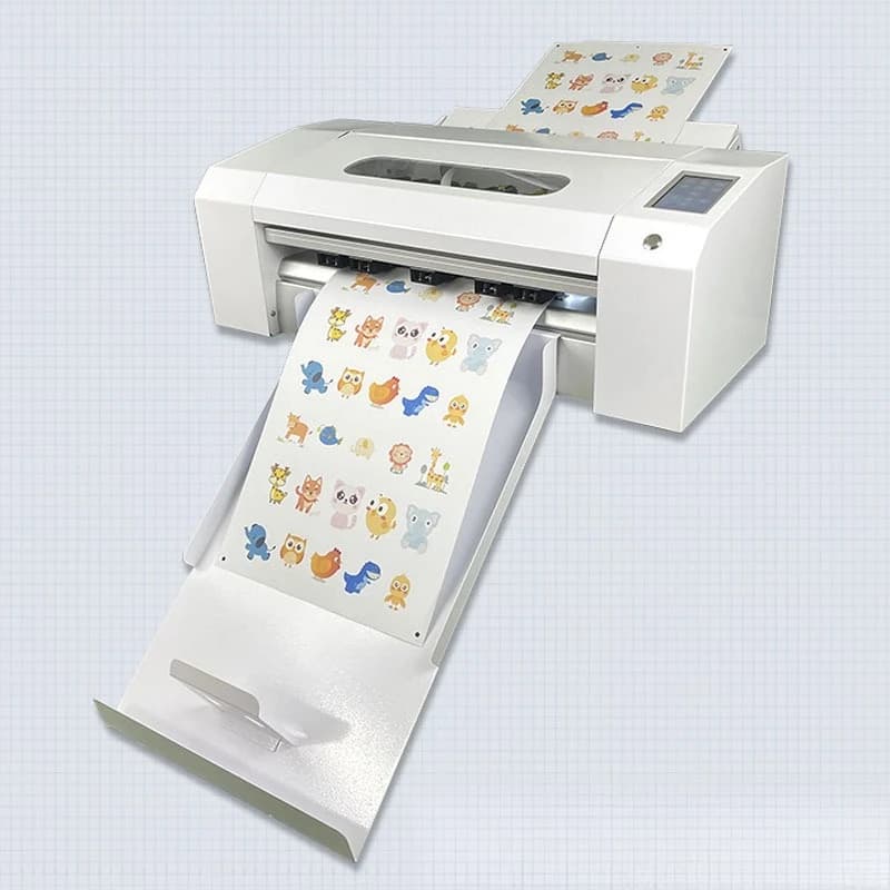 Automatic edge patrol cutting die cutting machine self-adhesive label machine tea label cutting machine