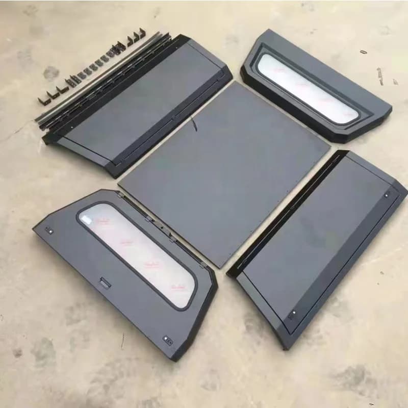 High Quality Steel Material Rear Camper Canopy Body Kit Pickup Exterior Upgrade Accessories Fit for LC79 FJ79