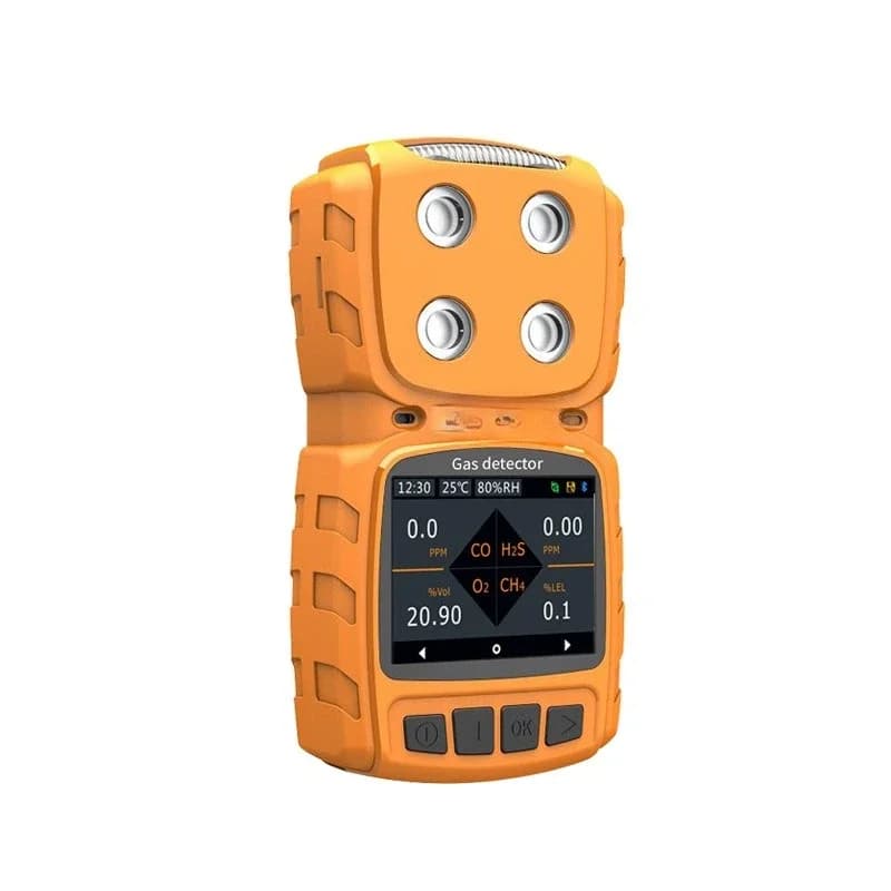 Portable hydrogen sulfide oxygen analyzer, combustible gas, carbon monoxide alarm, four-in-one detector, explosion-proof