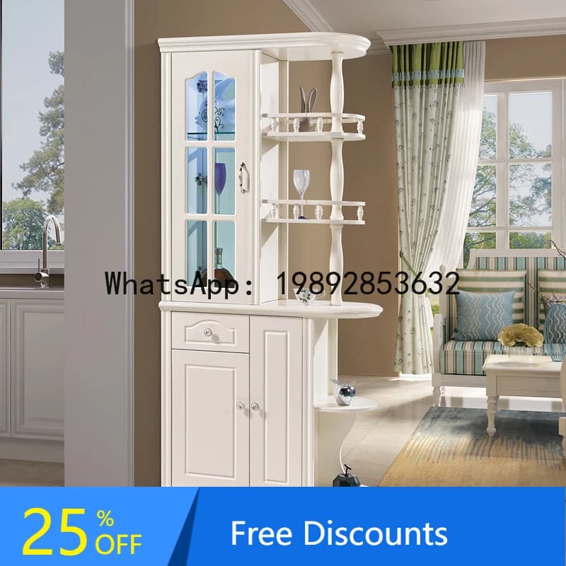 XL Entryway Cabinet Door Partition Wine Cabinet Screen Shoe Cabinet Integrated Double-Sided