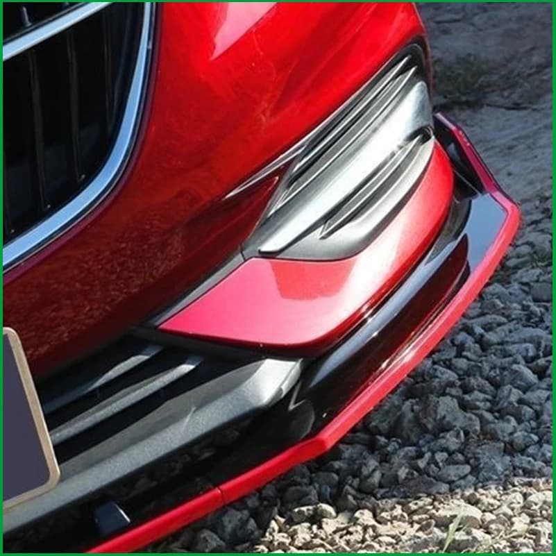 For Opel Insignia B 2017 2018 Front Bumper Lip Diffuser Protector Cover Trim Decorative Strips Car Styling Auto Accessories