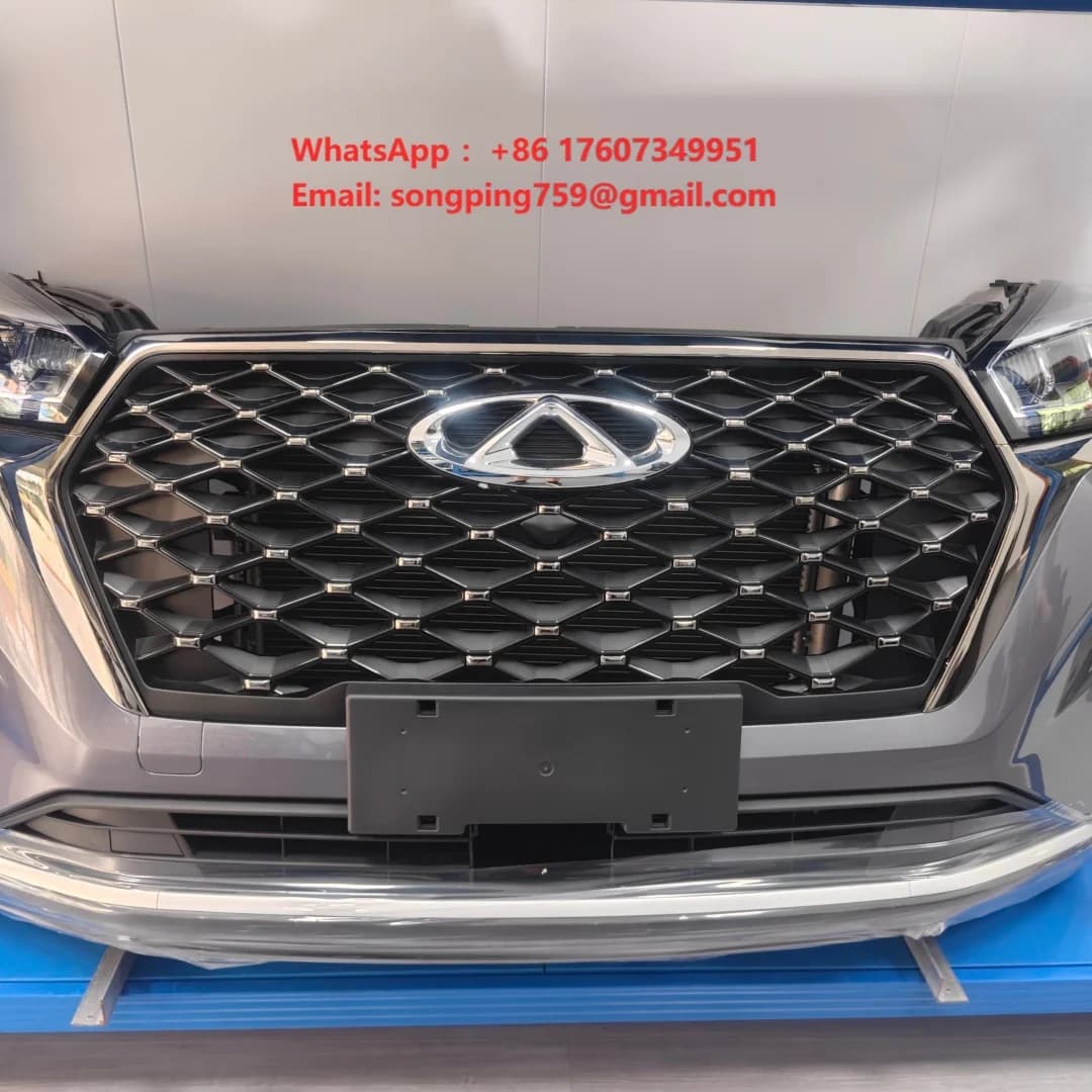 Auto Car Body Kit Front Bumper and Grille Assembly for Chery Tiggo 7 Pro Max Accessories Replacement Parts
