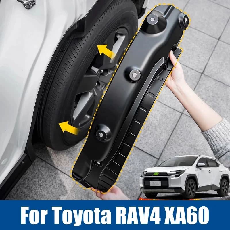 For Toyota RAV4 XA60 6th 2026 Car Rear Wheel Mud Splash Guard Fender Anti-dirt Anti-splash Accessories