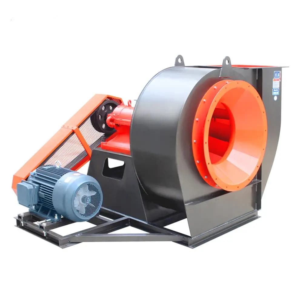Manufacturer's Direct Supply of 4-72-6C High-temperature Resistant Industrial Blast and Exhaust Induced Draft Centrifugal Fans