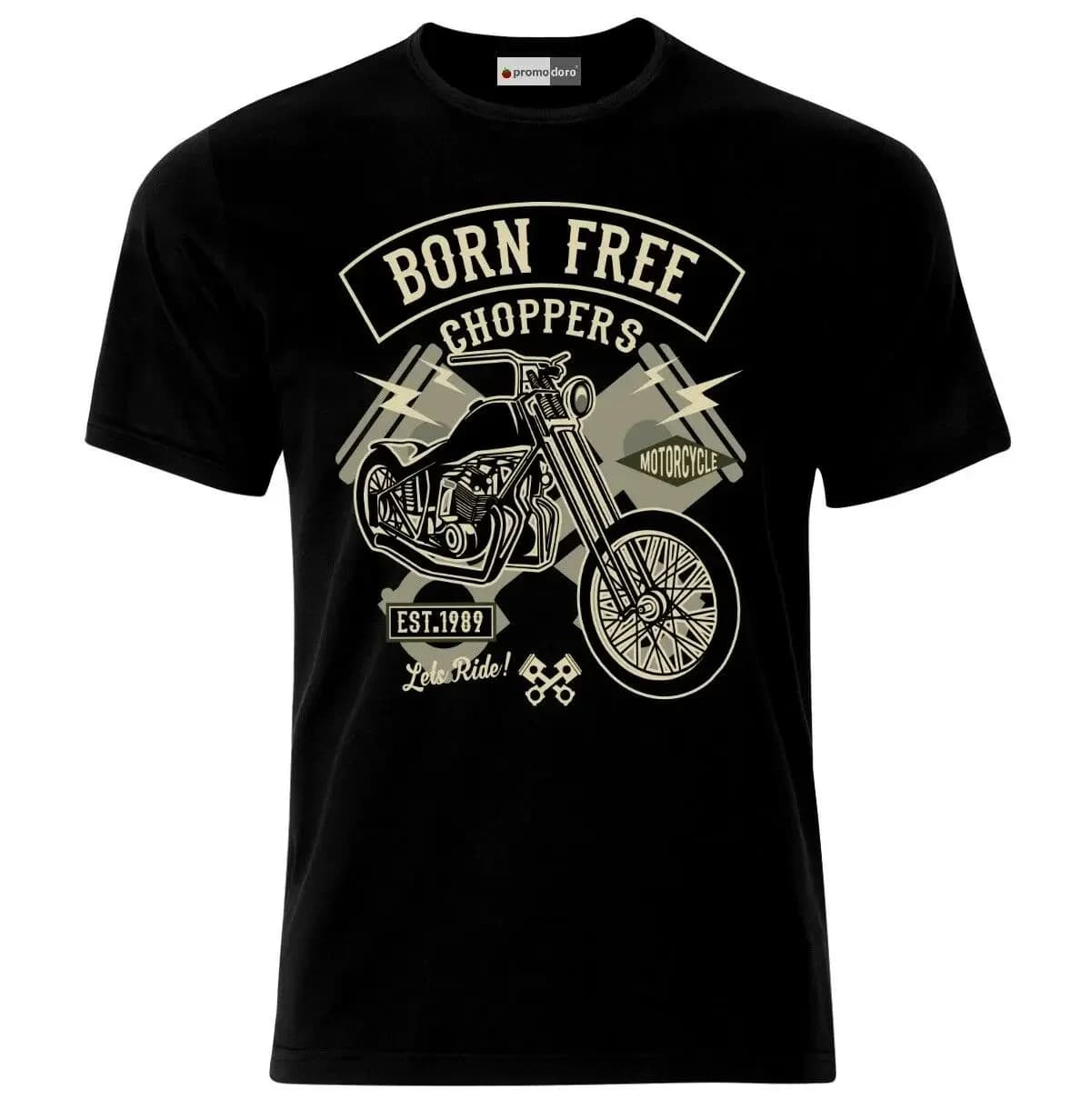 Biker Rocker Tattoo Chopper Motor Motorcycle Motorrad T-Shirt. Summer Cotton Short Sleeve O-Neck Mens T Shirt New S-3XL