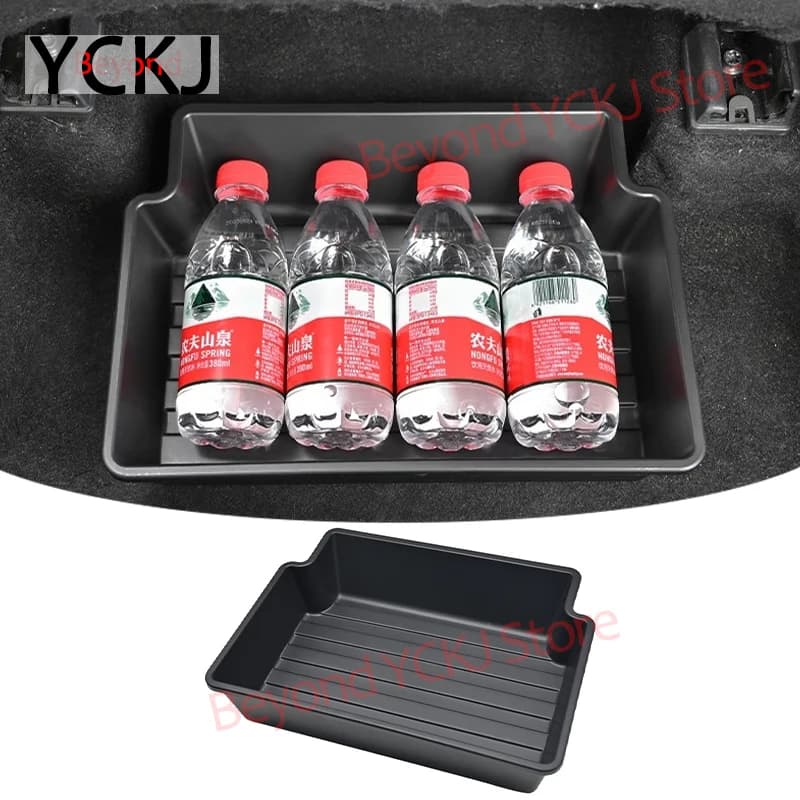 Car Under Seat Storage Box Organizer for Toyota RAV4 2019-2024 Accessories TPE Environmentally Material Under Seat Trays