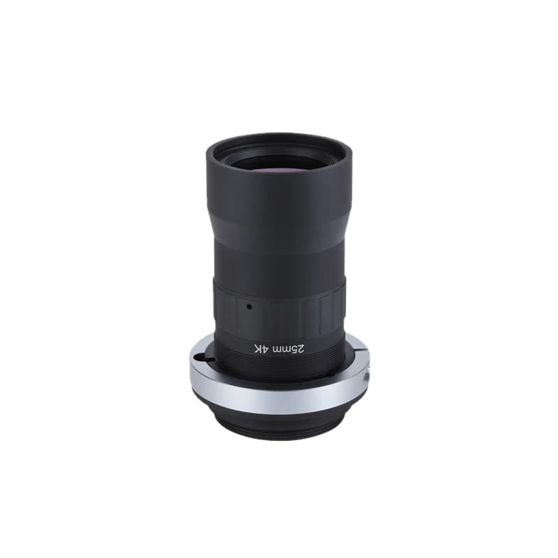 2021 Low Distortion 4K7u F4-22 0.015X-0.175X 25mm 4K Line Scan Lens For Industrial Cameras