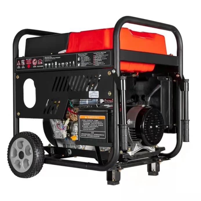 Small Outdoor  Generator Set, Portable Home and Commercial Silent Generator, 3kW/5kW Single-phase 220V