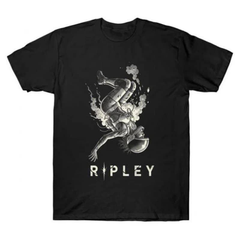 Ripley 0412 Xenomorp Horror movie Weyland Sci-Fic Alien Gift T-Shirt 100% cotton Short Sleeve Graphic clothes All size tops
