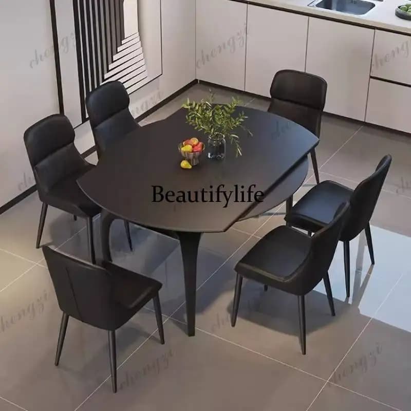 K182 Round DesignRestaurant Tables Design Minimalist Salon Console Dinner Table Lounges Nordic Muebles Para Hogar Furniture Home