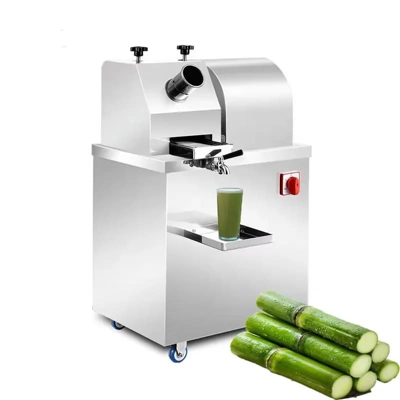 Heavy Duty Commercial Sugarcane Juicer Machine Industrial Sugar Cane Crusher Extractor for Shop Restaurant High Efficiency