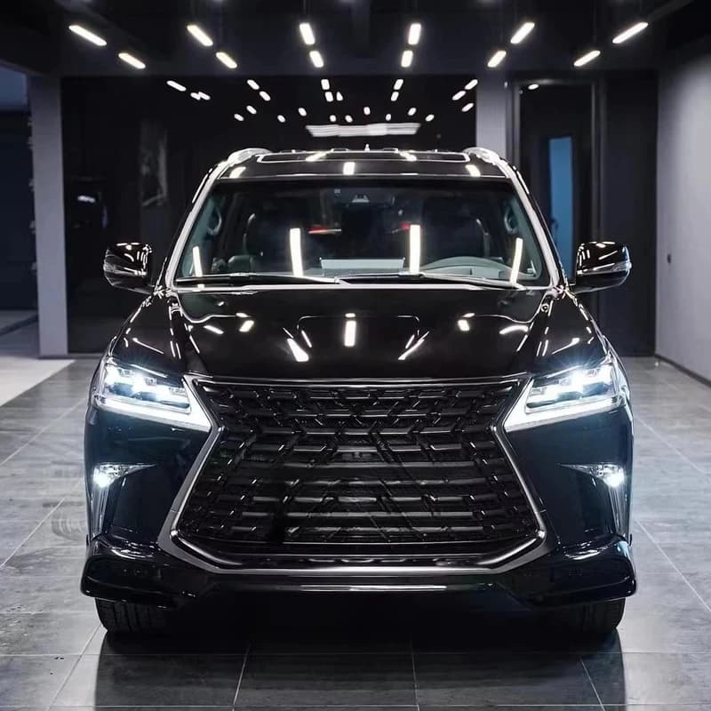 Suited Le Xus LX570 2016 2017 2018 2019 2021 And 2022 White & Black Edition Sport Plus Kuro Style BODY KIT