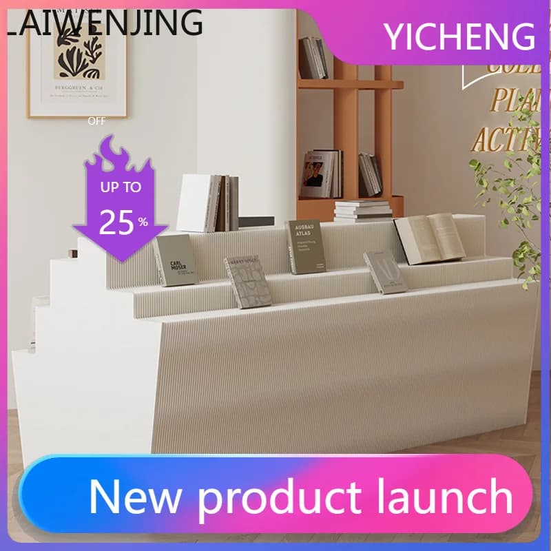 LYY  folding booth Nakajima multi-layer stepped floor movable display rack