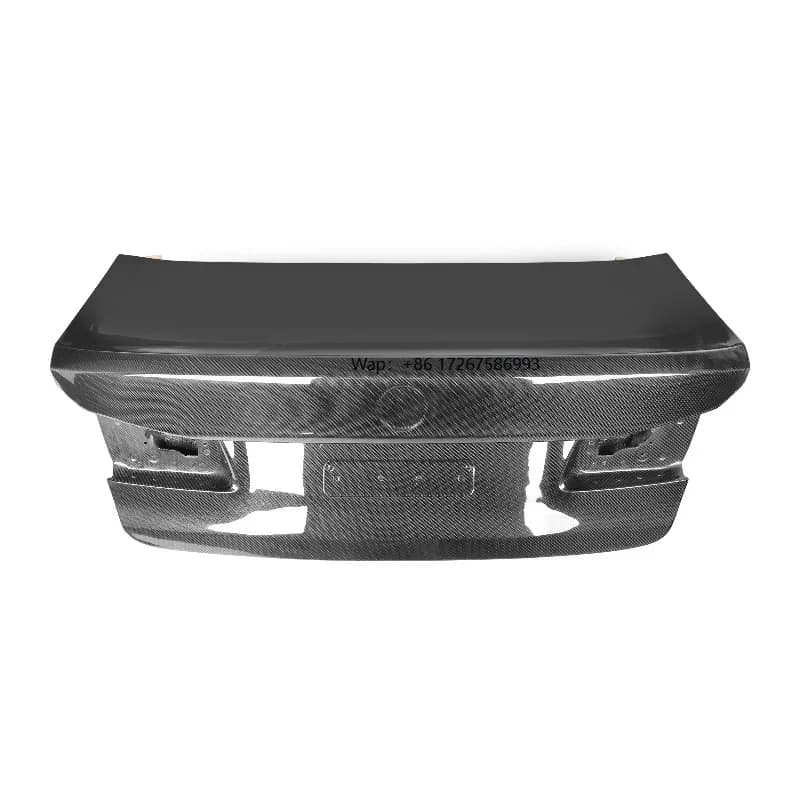 Rear Trunk Lid Cover for B -M -W 2018+ 5 Series G30 Carbon Fiber OEM Style Car Replacement Rear Trunk Lid