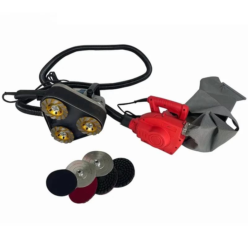 Powered Upgraded Three-Head Grinding Machine Efficient Ground Grinding Available for Sale