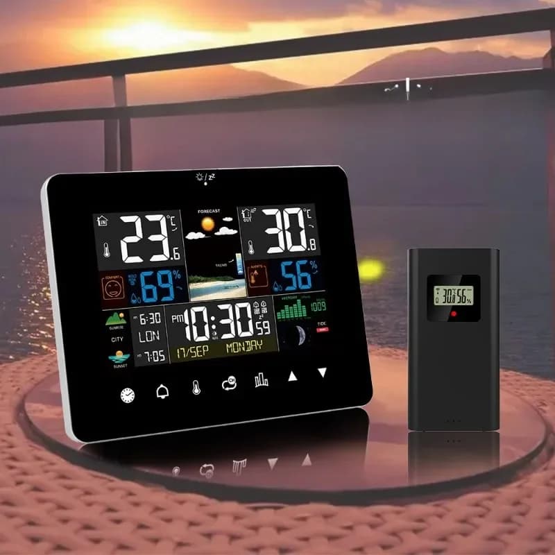 Sensing Thermohygrometer, Weather Forecast Zhong Daping Weather Station