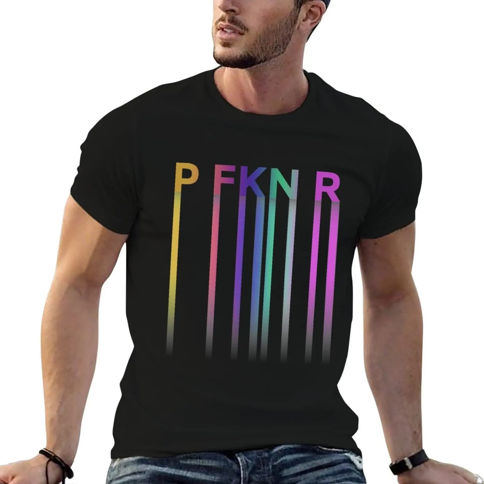 Fancy P FKN R T-Shirt animal prinfor boys luxury designer heavyweight t shirts for men