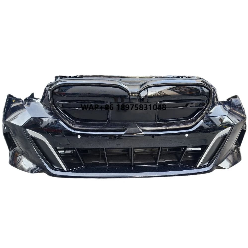 New Original Front Bumper Assembly for 5 Series G60 G68 I5 M5 2024-2025 Bolt-On Headlights Radiator Electric Fan Body Kit