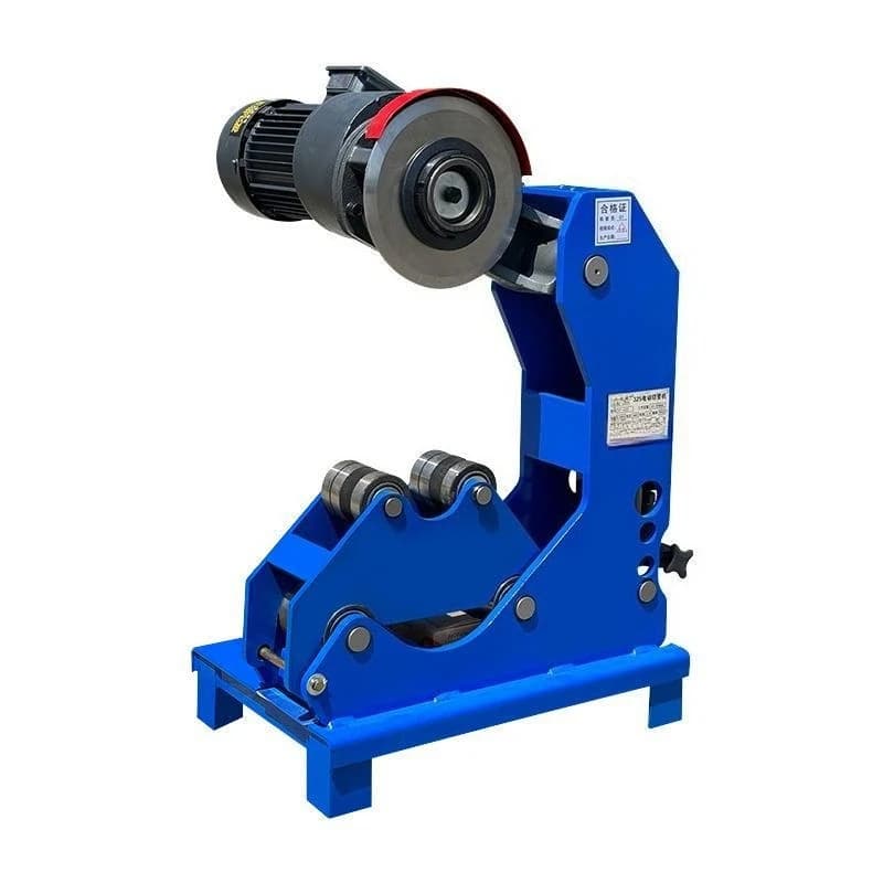 Electric hydraulic pipe cutting machine grooving machine