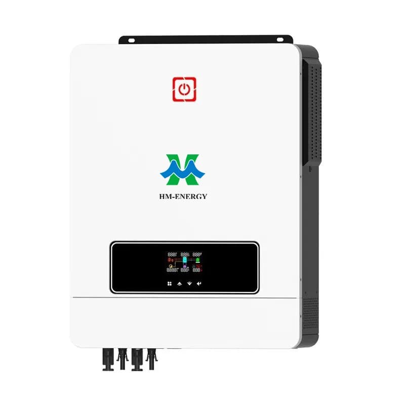 Home Solar 10KVA off Grid DC to AC Hybrid Inverter with LCD Display Single Output Pure Sine Wave 10.2KW MPPT Charge Controller